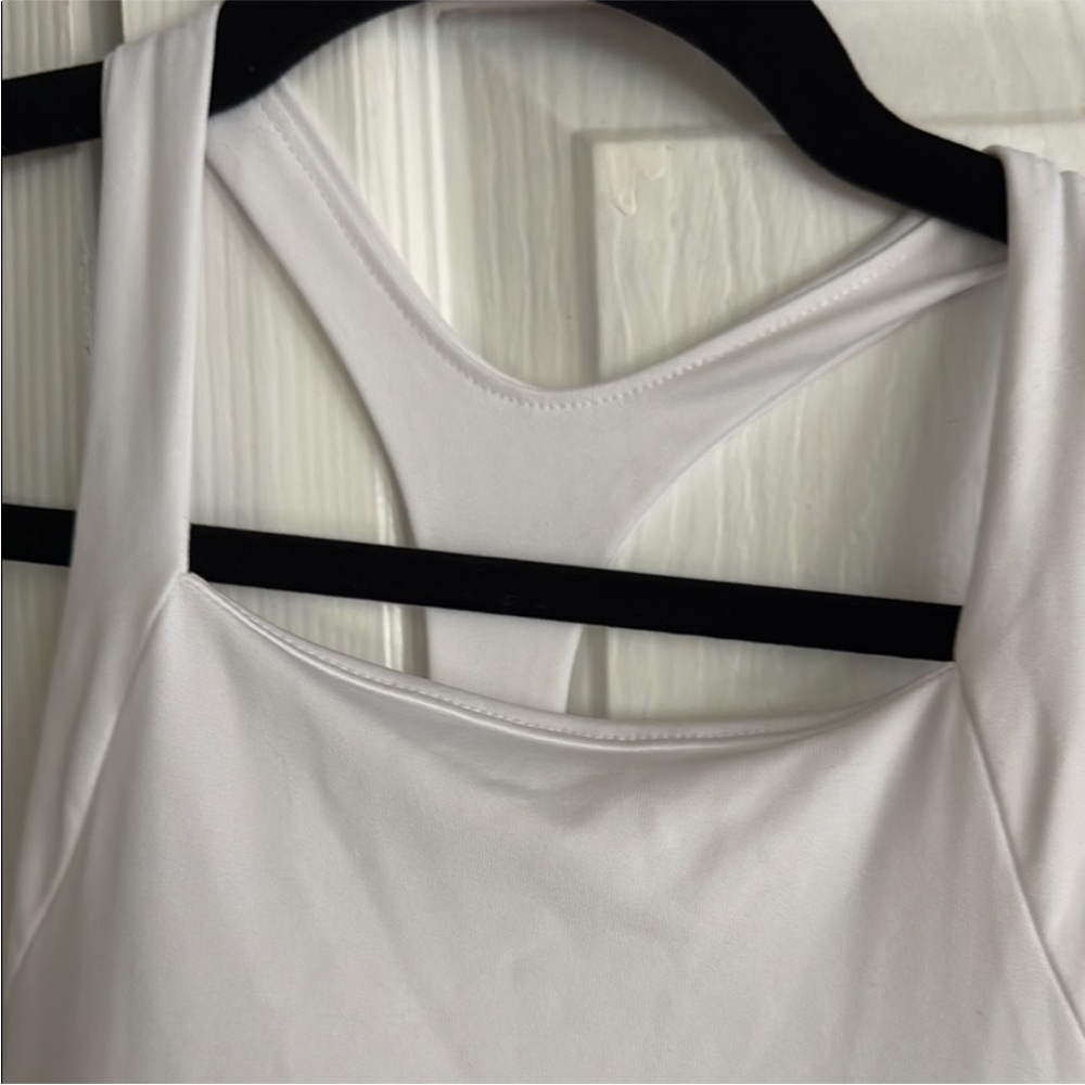 Asics Rally dress White athletic tennis dress XS. NWT - Picture 4 of 8